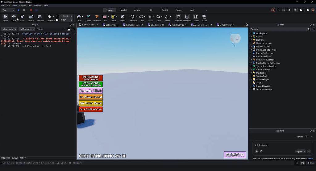 Roblox studio crashing upon playtesting - Studio Bugs - Developer Forum ...