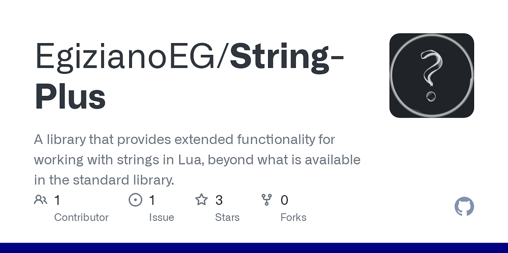 [Archived] StringPlus - An Extended String Manipulation Library ...