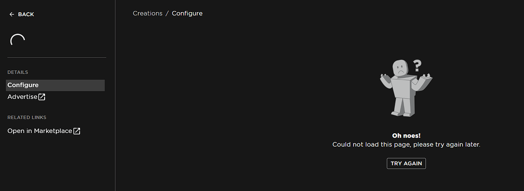 Cannot configure Image or Mesh assets - Website Bugs - Developer Forum ...