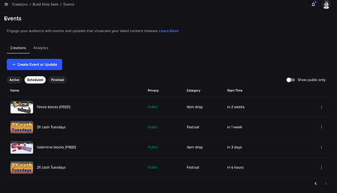 Experience Page Event Section Shows 25 Of The Most Distant Events 2 690x397 