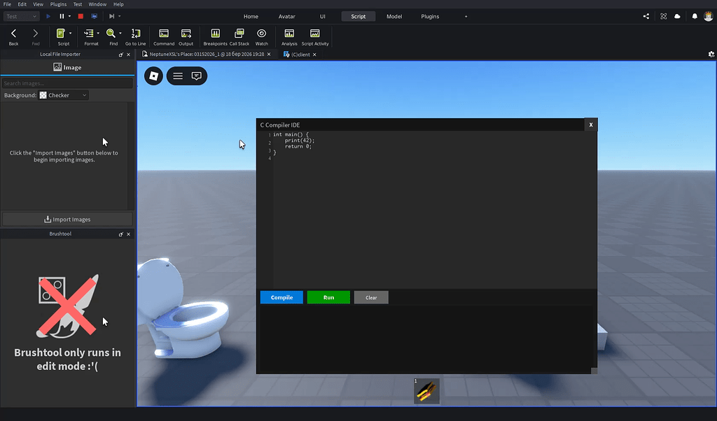 (C)compiler UPDATED - Creations Feedback - Developer Forum | Roblox