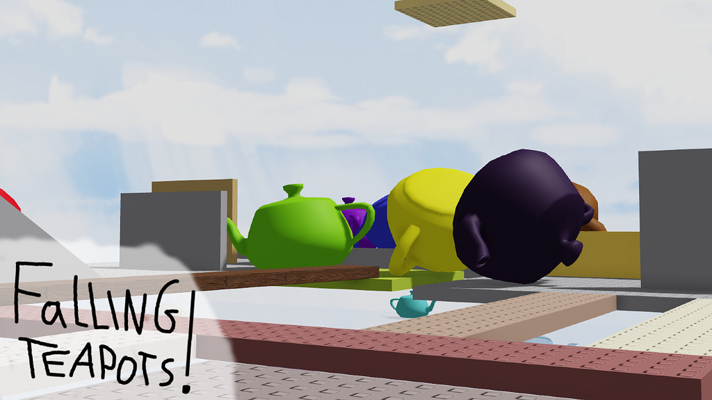 Feedback on Falling Teapots! Creations Feedback Developer Forum