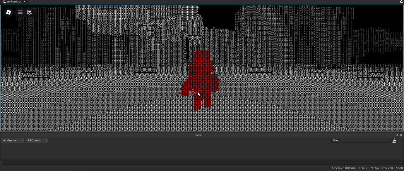 ASCII visualization shader optimization issues - Scripting Support ...
