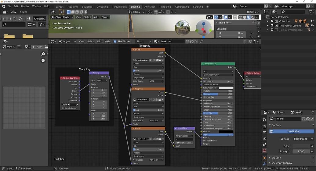 3D Importer / Blender question/Problem - Art Design Support - Developer ...