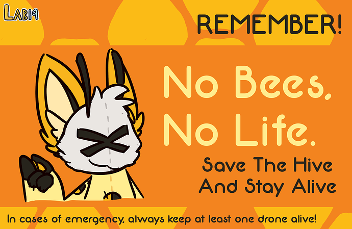 nobeesnolifeposter