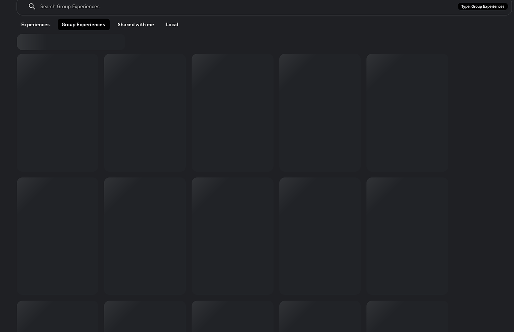I can't see group experiences in studio and in create - Page 2 - Studio ...
