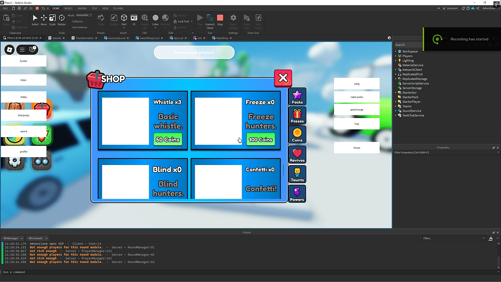 Automatically scroll to object on scrolling frame - Scripting Support ...
