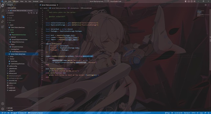 Allow us to create custom services - Engine Features - Developer Forum ...