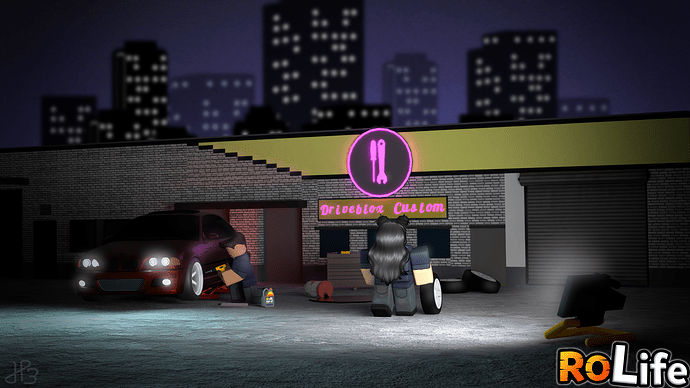 Driveblox Thumbnail Official