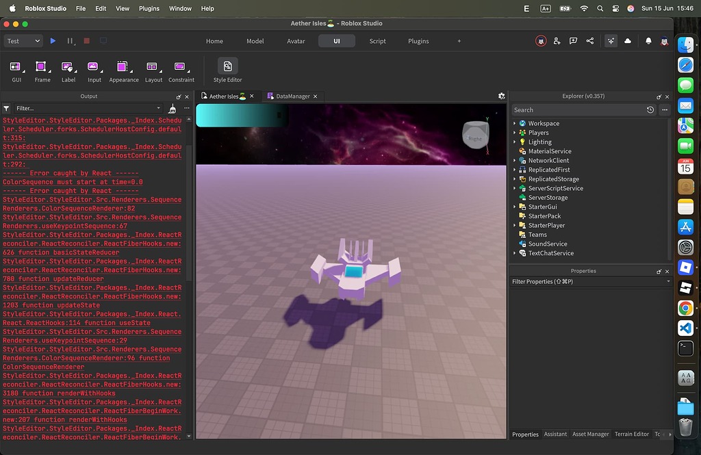 UI Styling Style Editor crashed - Studio Bugs - Developer Forum | Roblox