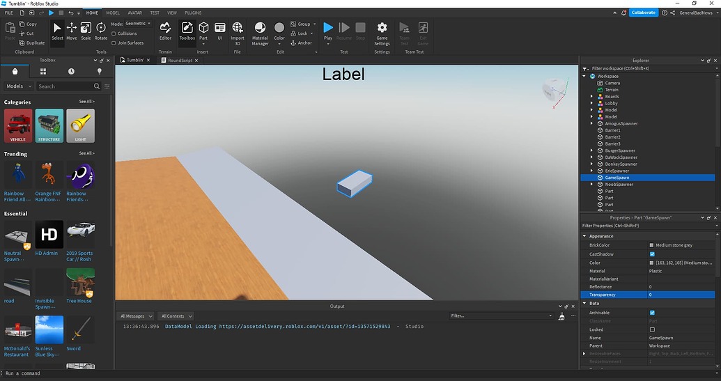 Game Development Bug - Scripting Support - Developer Forum | Roblox