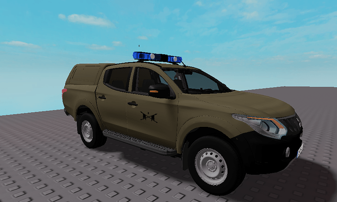 Mitsubishi L200 Polícia do Exército