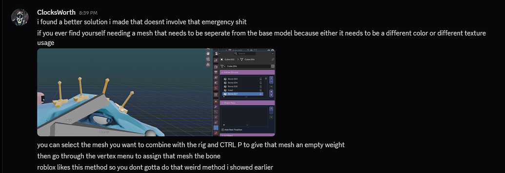 Imported mesh rig issue - Art Design Support - Developer Forum | Roblox
