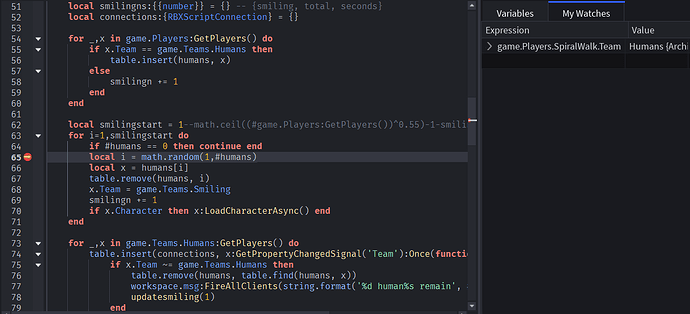 Changes to a Player reset after block ends - Scripting Support ...