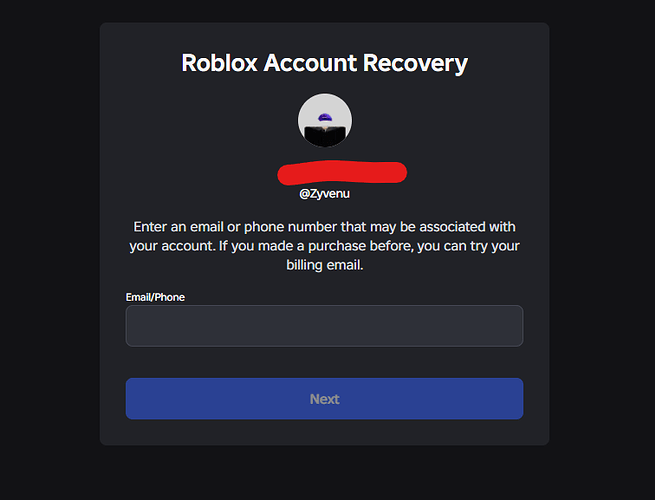 New Roblox Account Recovery Not Accepting Provided Information 2 655x500 