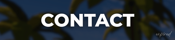 expired Portfolio Contact Banner