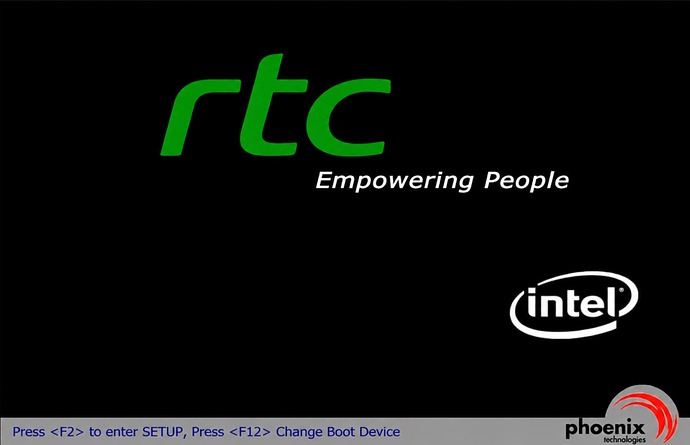 rtc boot screen (2004-2012)