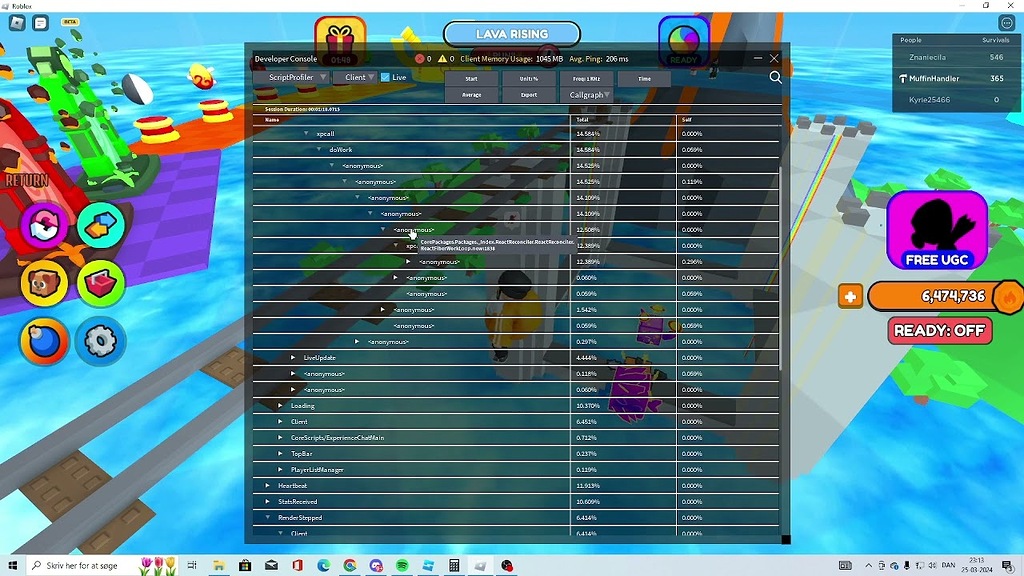 Corescript Memory Leak? - Engine Bugs - Developer Forum | Roblox