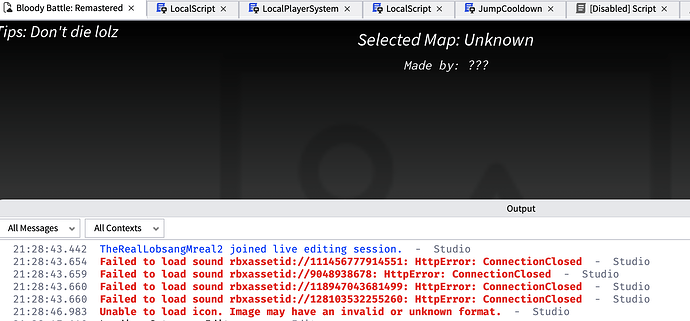 MeshContentProvider failed to process - Studio Bugs - Developer Forum ...
