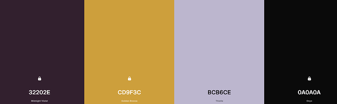 GCC color scheme