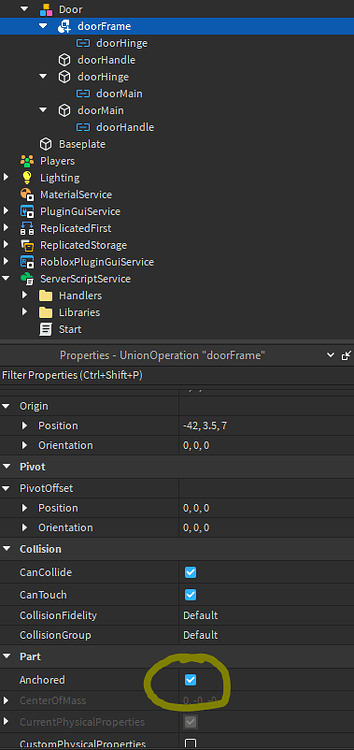 TweenService breaks collision - Scripting Support - Developer Forum ...