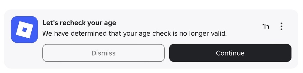 Age checks being retroactively removed - Platform Usage Support ...
