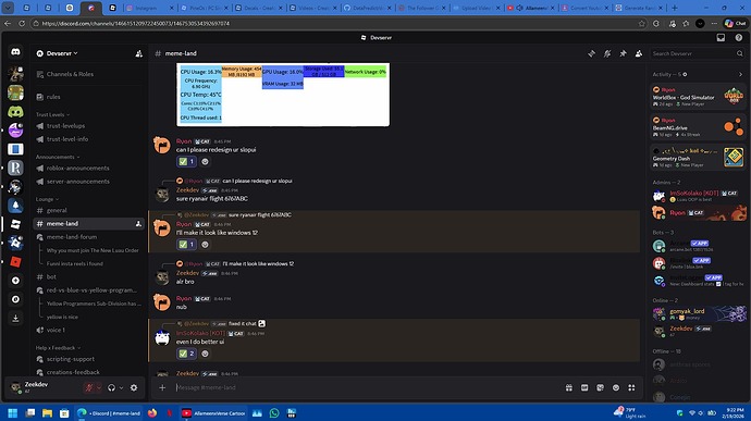 Task Manager UI Feedback - Creations Feedback - Developer Forum | Roblox