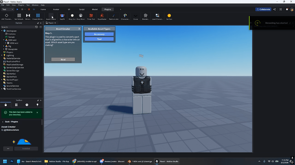 Roblox Update Compromised UGC Asset Creator Studio Interface 2 1024x576 