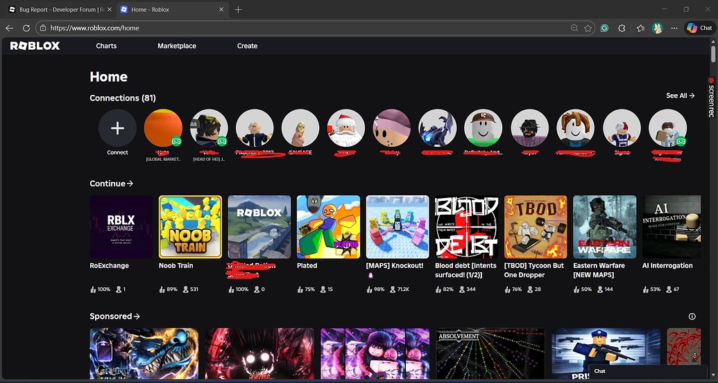Settings Button Not Showing - Roblox Application and Website Bugs ...