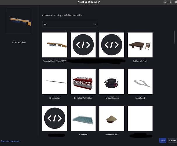 bugassetconfig