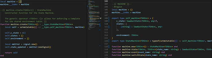 machine creation & types