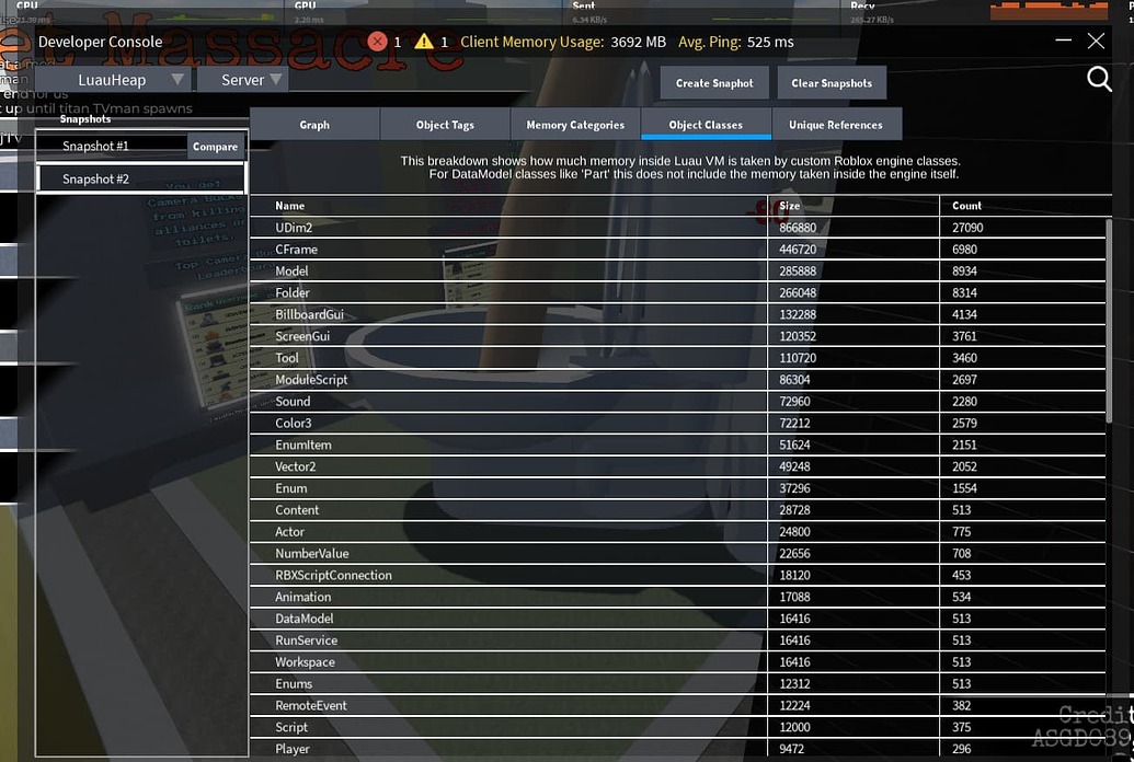 Is this a memory leak? - Scripting Support - Developer Forum | Roblox