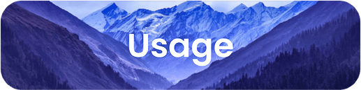 Usage