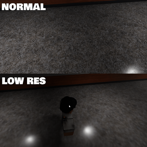 NormalVSLowRes