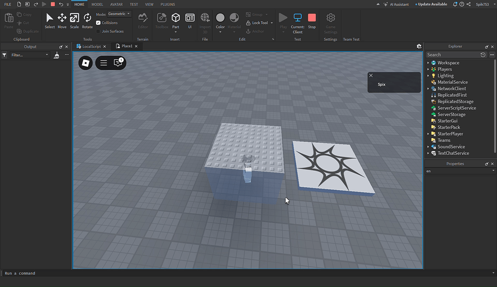 Touch event not firing on client for anchored parts - Scripting Support ...