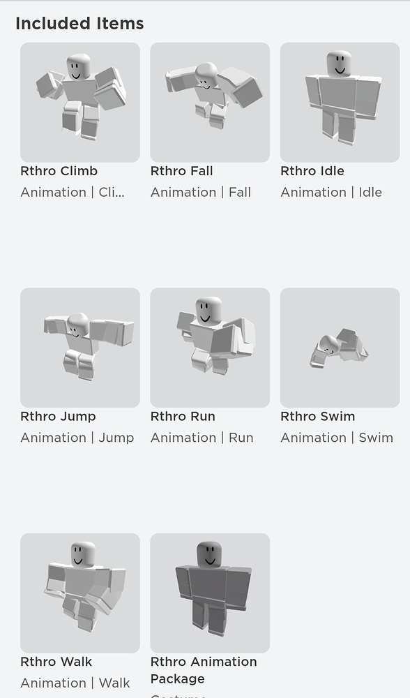 New Bold Animation Pack has inconsistent thumbnails compared to other ...