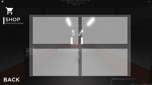 shop screen (nothing yet)