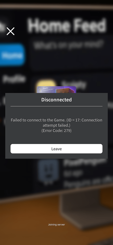 I cant join in my own Game anymore? - Platform Usage Support ...