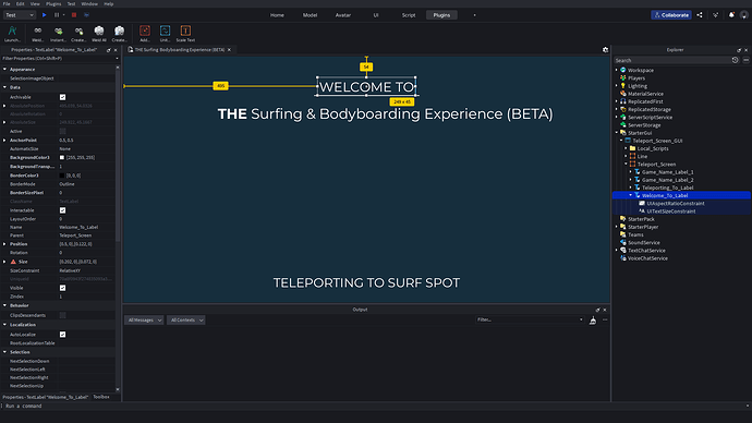THE Surfing & Bodyboarding Experience (BETA) - Roblox Studio 2026_01_09 18_13_38