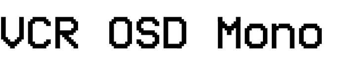 vcr-osd-mono