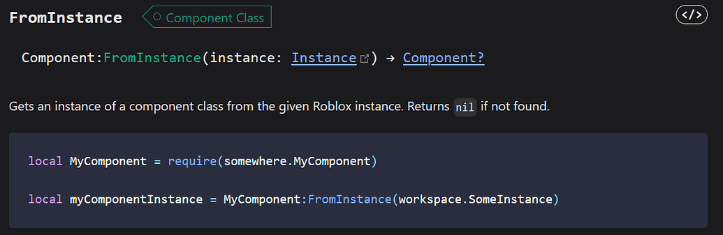 How does :FromInstance work using knit? - Scripting Support - Developer ...