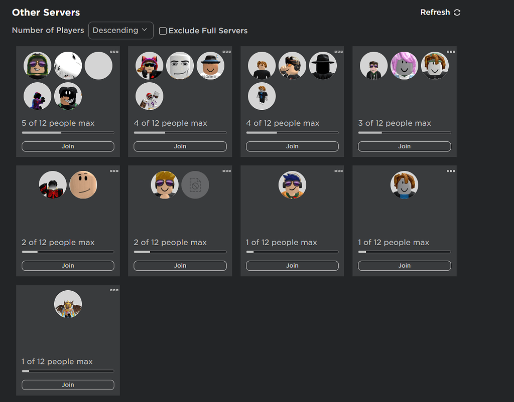 Players are being spread thinly among servers - Engine Bugs - Developer ...