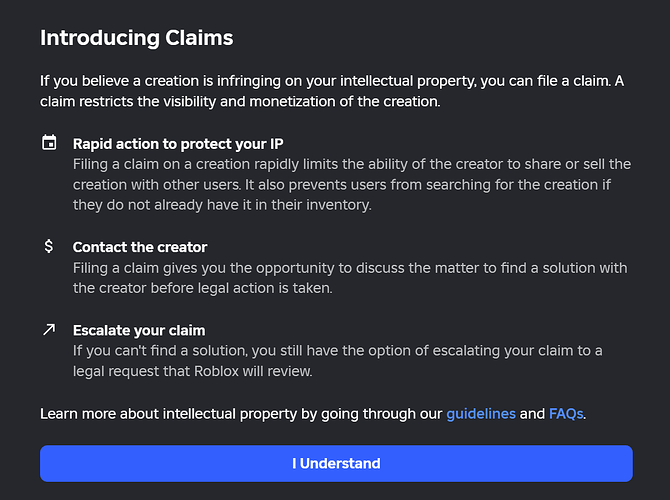 Roblox sending false DMCA takedowns - Page 2 - Catalog Asset Bugs
