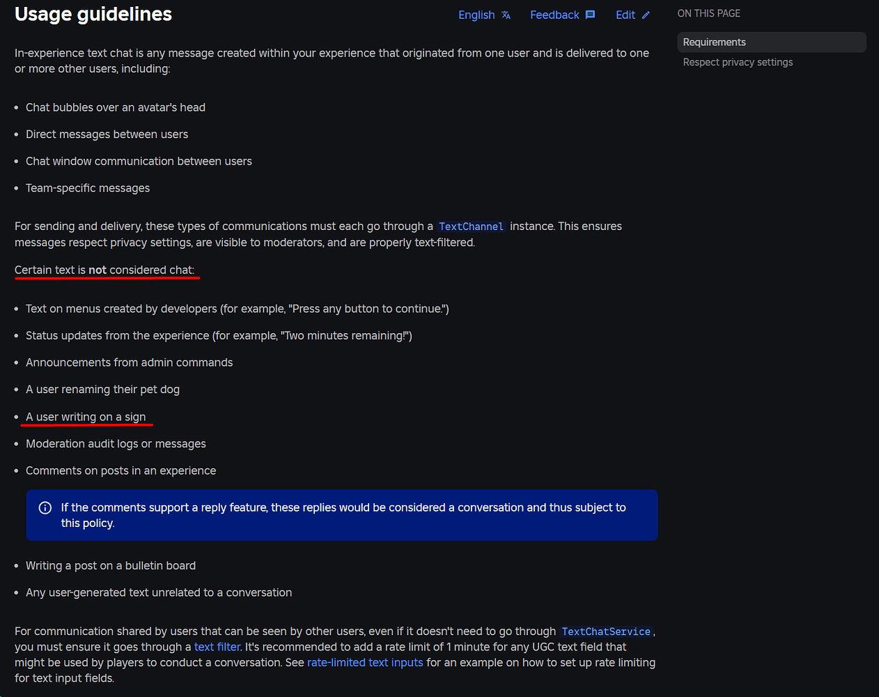 False Moderation: "Misusing Roblox Systems" - Platform Usage Support ...