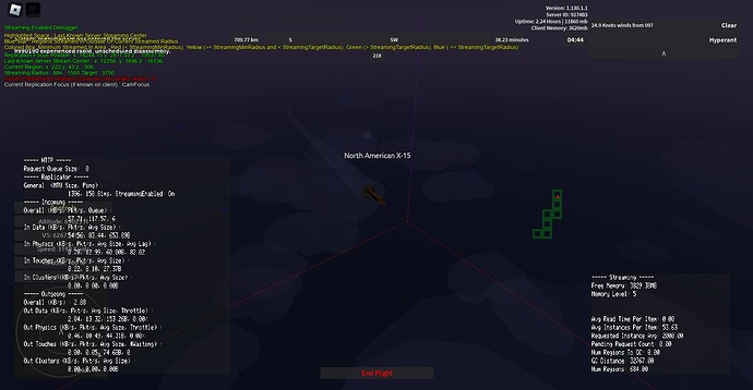 Current Streamed In Radius intermittently at 0 - Engine Bugs ...