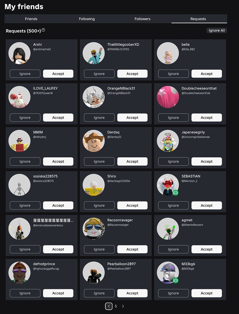 Scan Requests for notable users - Platform Usage Support - Developer ...