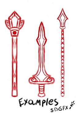 concept SKETCH Weapons