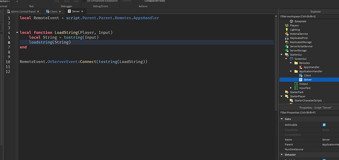 Attempt to call a string value - Scripting Support - Developer Forum ...