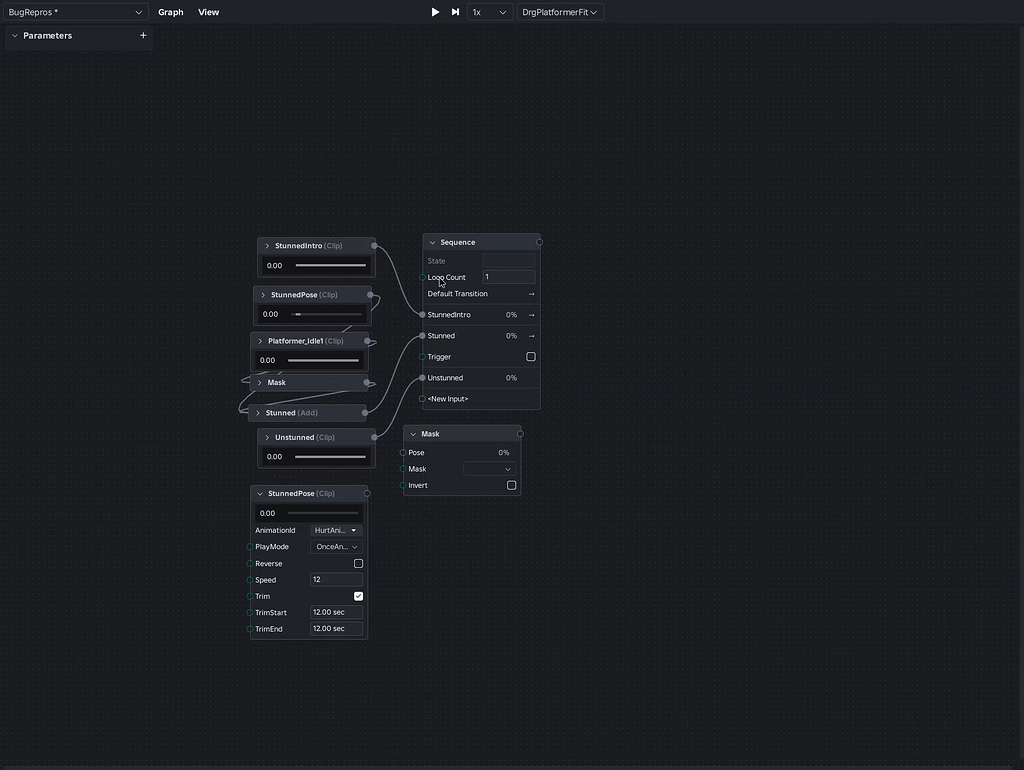 [Animation Graphs] Panning around on larger graphs is extremely laggy ...