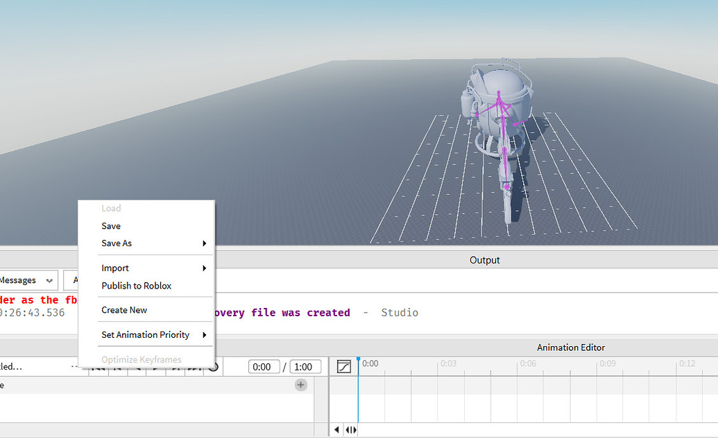 Importing FBX rig doesn't import the animations - Art Design Support ...